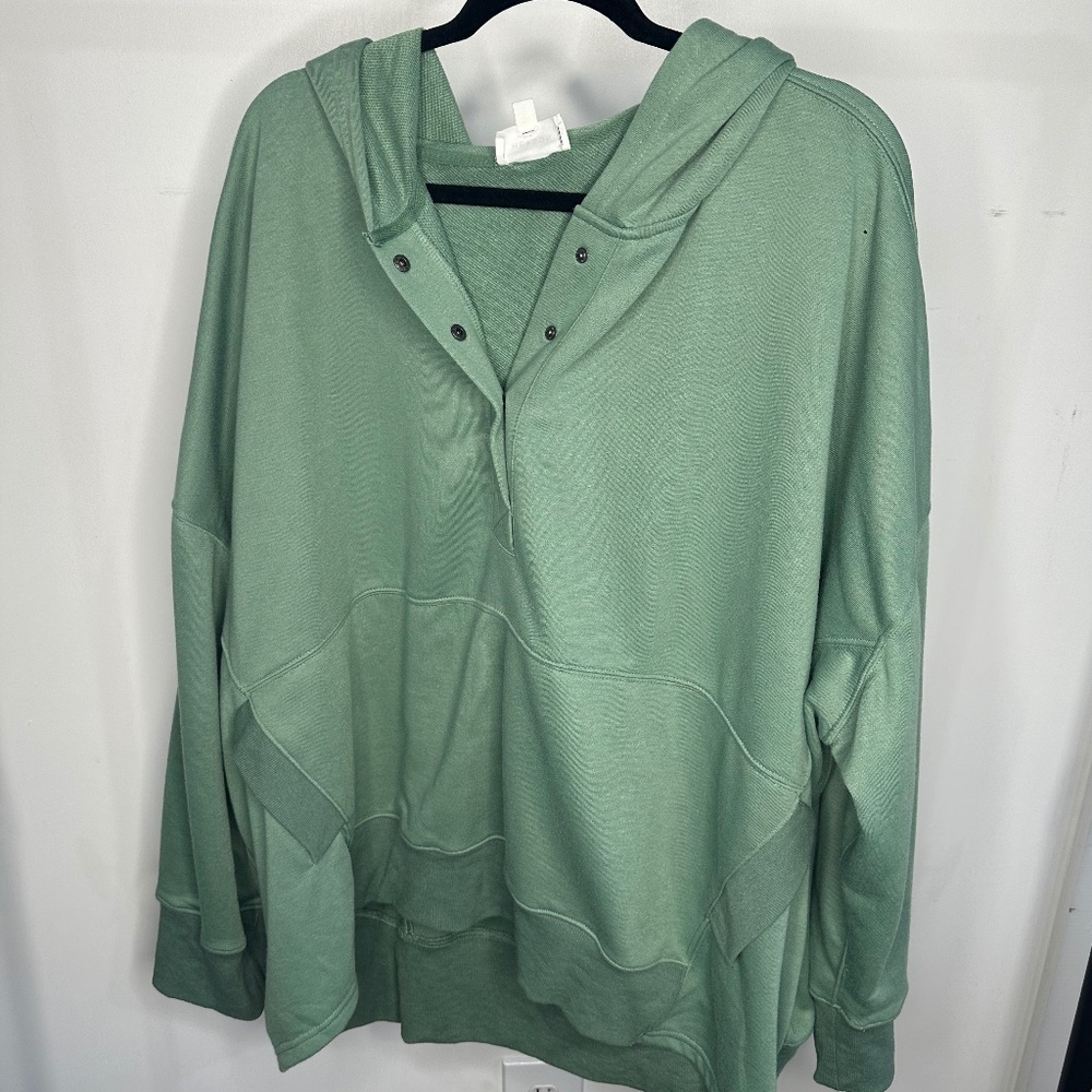 Heyson Green Pullover Hoodie-Size 3XL